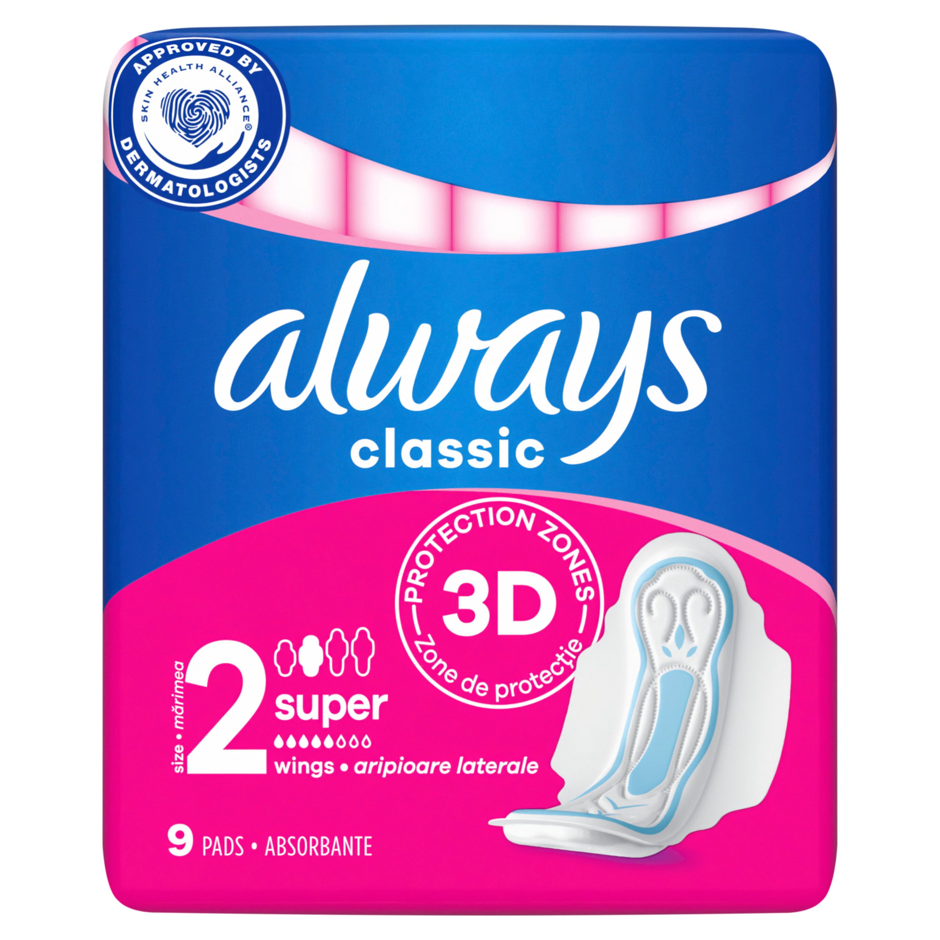 Гігієнічні прокладки Always Classic Super (Розмір 2) 9 штфото2