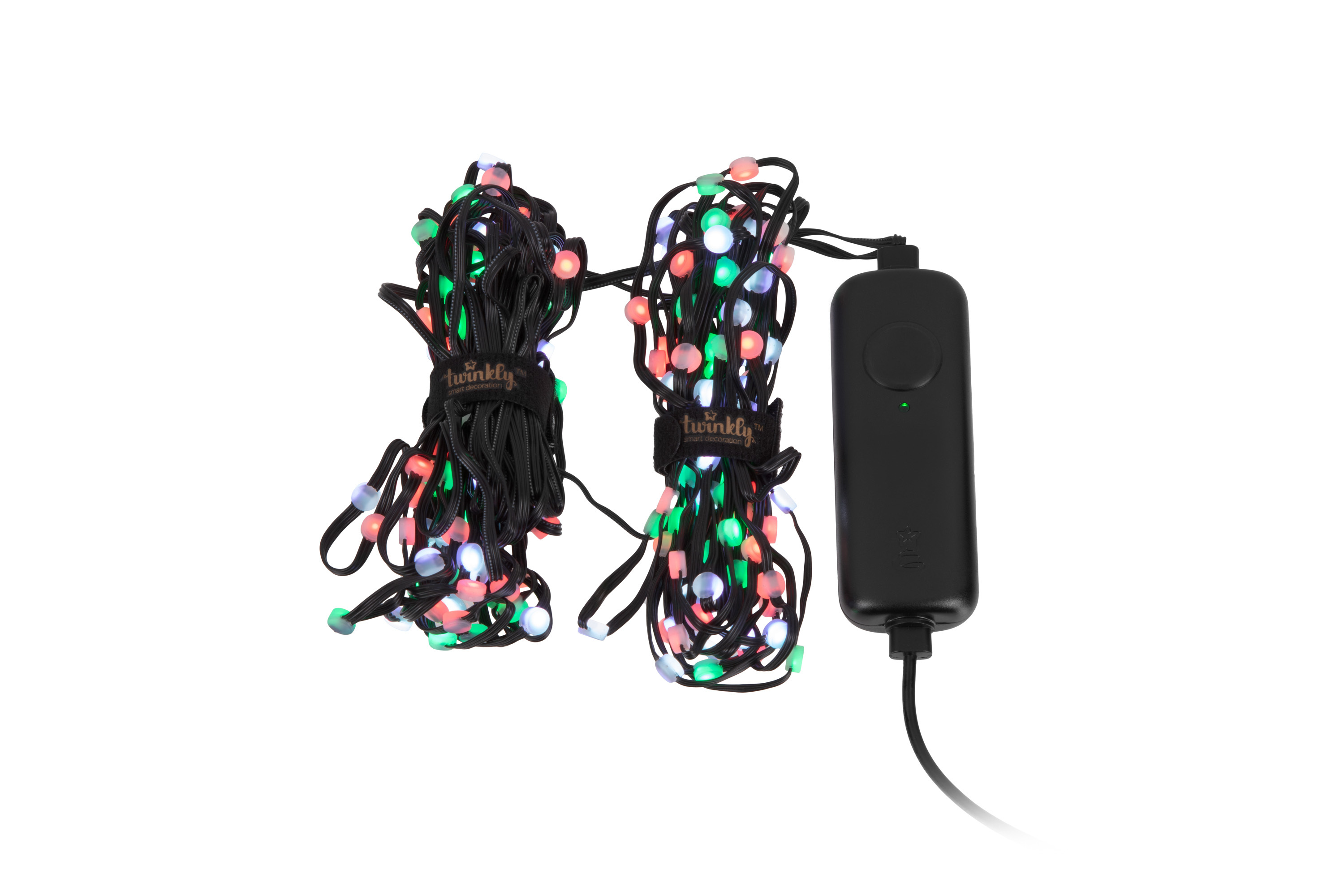 Smart LED Гирлянда Twinkly Dots Lights RGB 200 Gen II, IP44, 10м, кабель черный (TWD200STP-BEU) фото 7