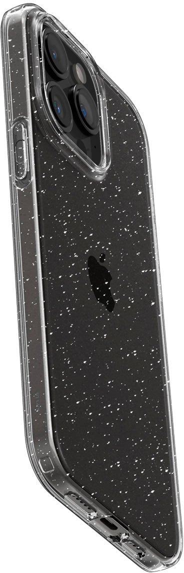 Чехол Spigen для Apple iPhone 15 Pro Max Liquid Crystal Glitter, Crystal Quartz (ACS06559) фото 5