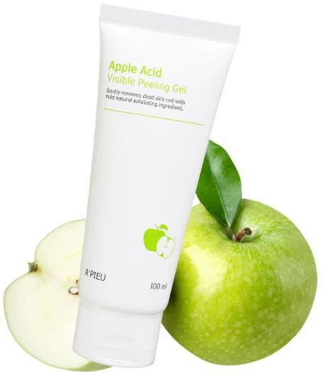 Гель-пілінг для обличчя Apieu Apple Acid Visible Peeling Gel 100млфото