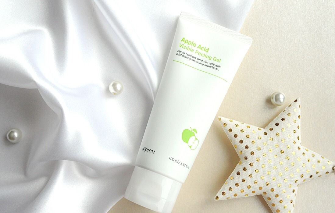 Гель-пілінг для обличчя Apieu Apple Acid Visible Peeling Gel 100млфото