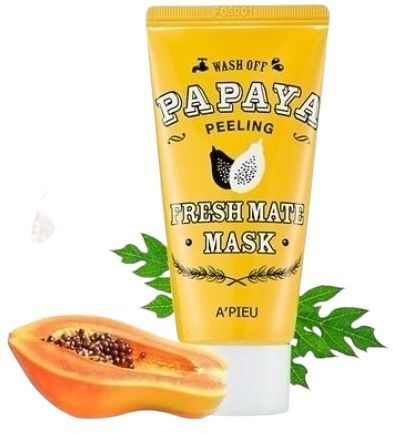 Маска-пілінг для обличчя Apieu Fresh Mate з екстрактом папайї 50млфото3