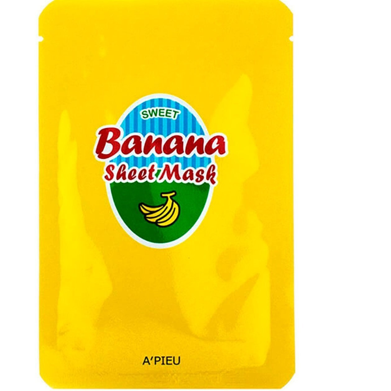 Тканевая маска для лица A'pieu Banana Honey Sheet Mask 30г фото 2