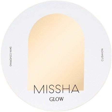 Тональный крем-кушон Missha glow cushion spf 45 № 21N 14г фото 2