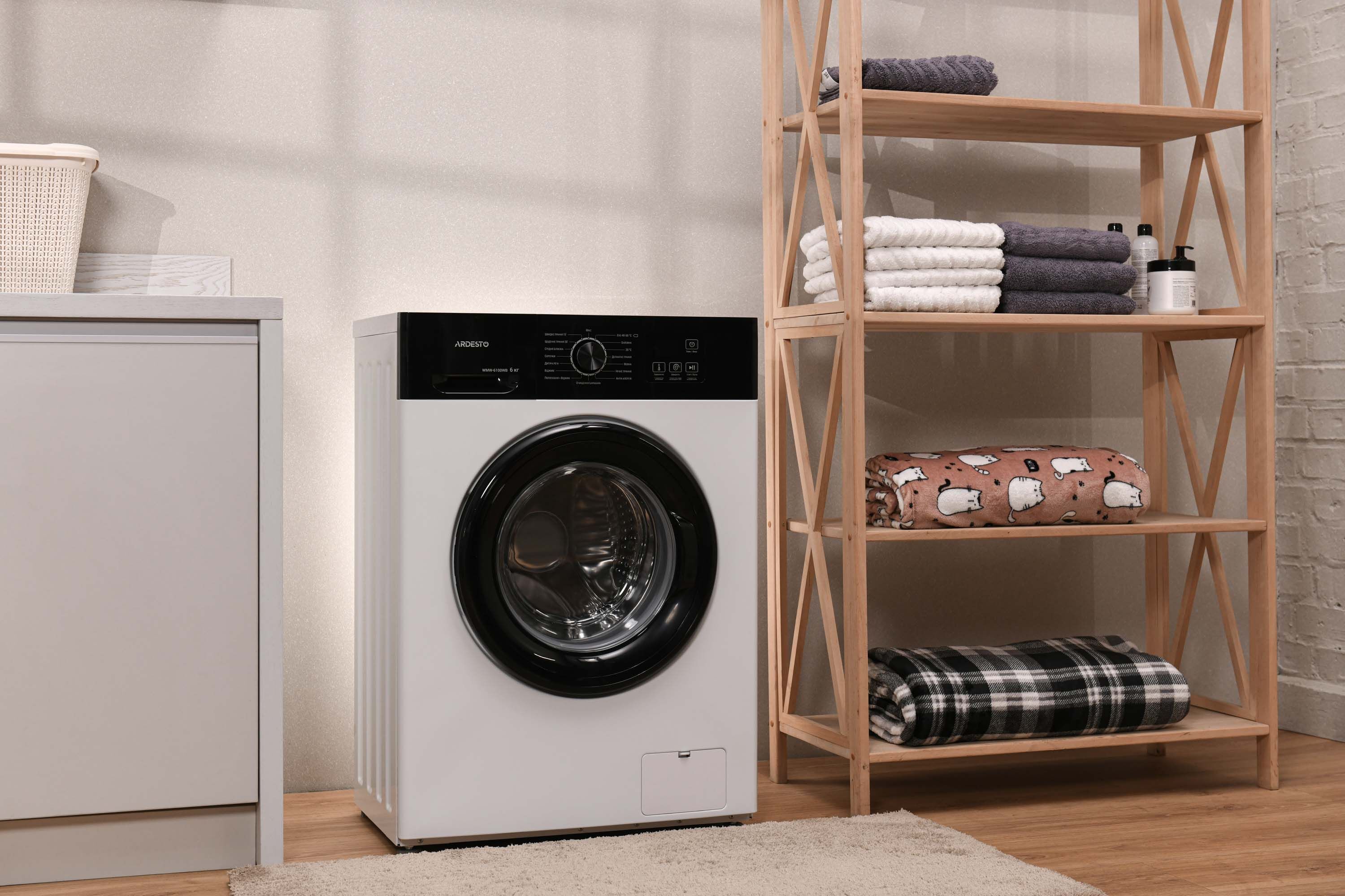 Стиральная машина Ardesto WMW-6100WB White фото 14