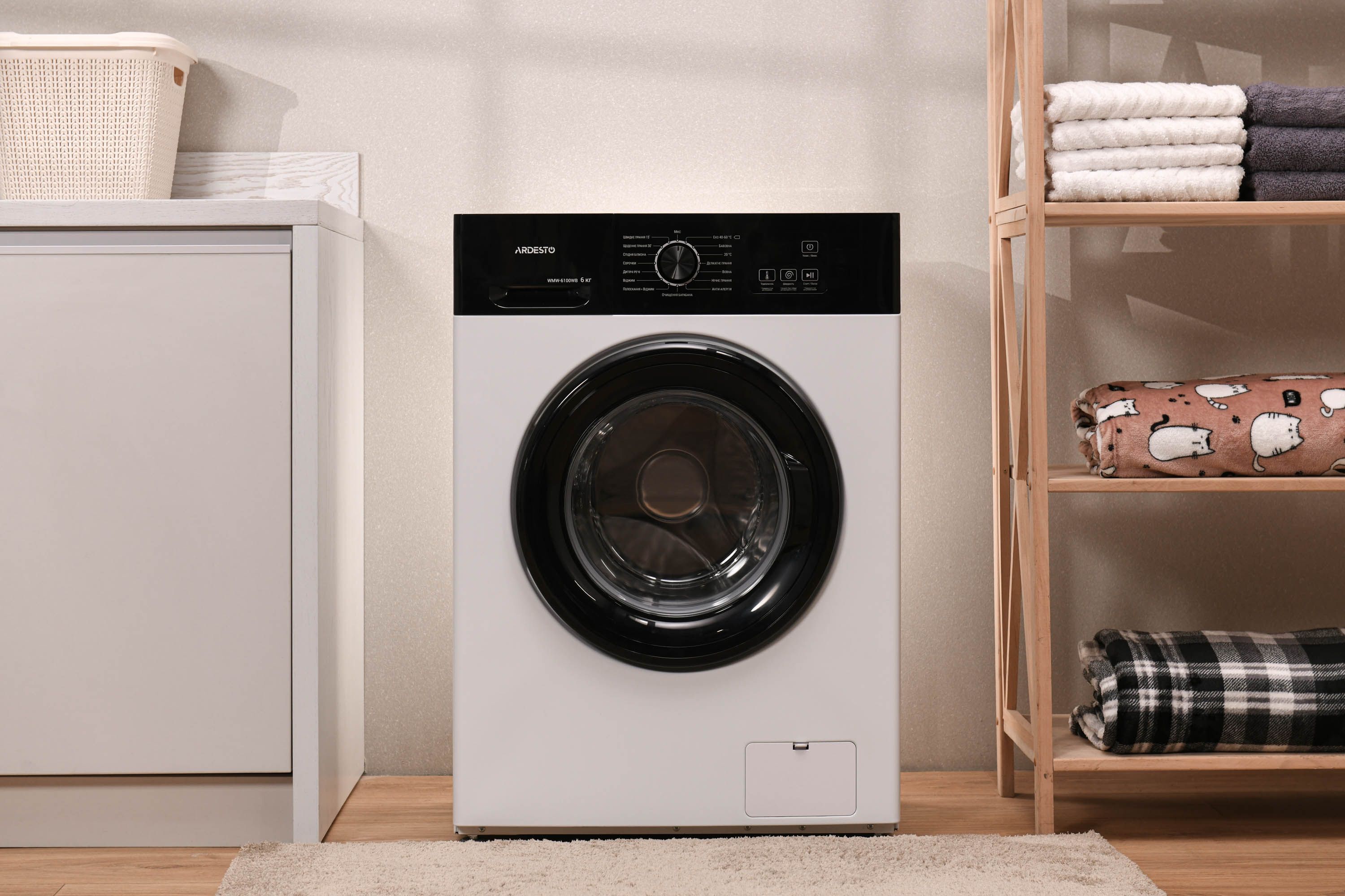 Стиральная машина Ardesto WMW-6100WB White фото 16