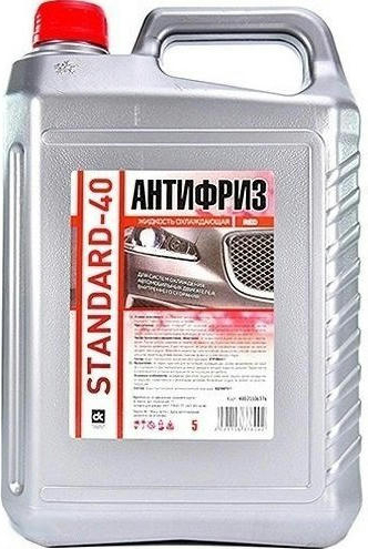 Антифриз Дорожня Карта Standard -40°C Красный 5/4,2кг (48021106376) фото 2