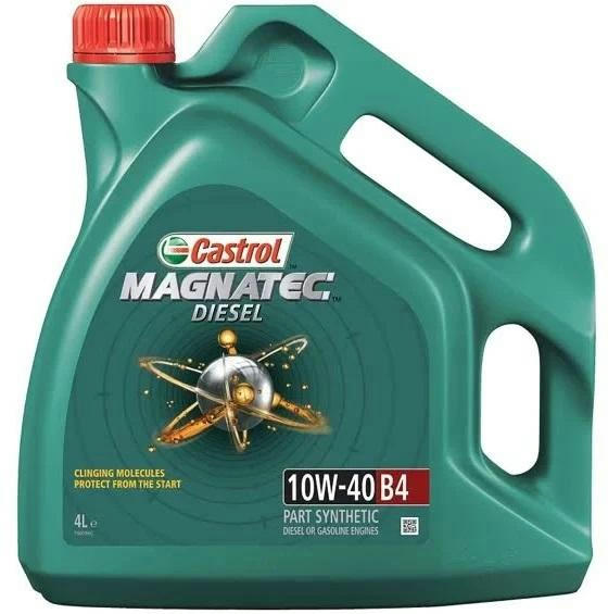 Олива моторна Castrol Magnatec Diesel 10w-40 B4, 4л (4107436772) (15CA2B)фото2