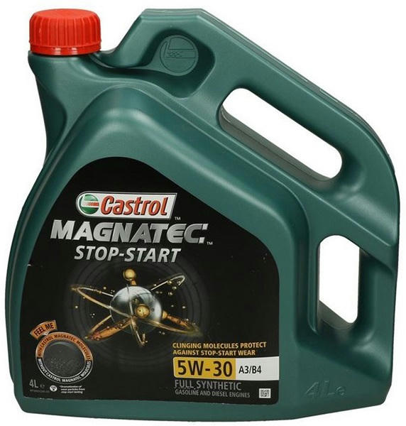 Олива моторна Castrol Magnatec Stop-Start 5W-30 A3/В4, 4л (4107996525) (15F67E)фото2