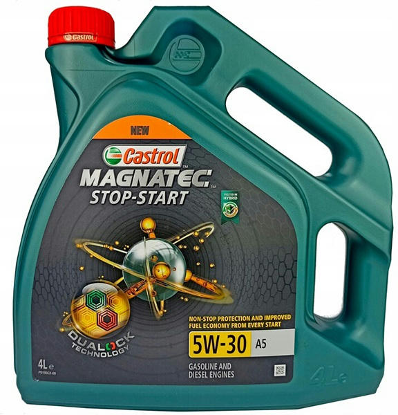 Олива моторна Castrol Magnatec Stop-Start 5W-30 A5, 4л (4107992147) (15CA43)фото2