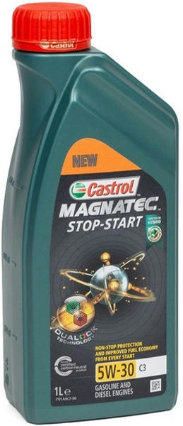 Олива моторна Castrol Magnatec Stop-Start 5W-30 C3, 1л (41071386152) (15D611)фото2