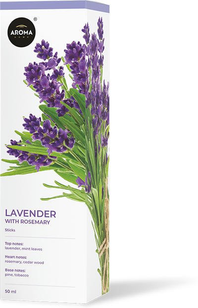 Ароматизатор повітря Aroma Home Sticks-Lavender/Lavender With Rosemary (92763) (5907718927634)фото2