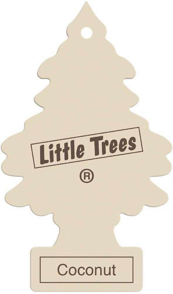 Ароматизатор повітря Little Trees Кокос 5гр. (7612720201211)фото2