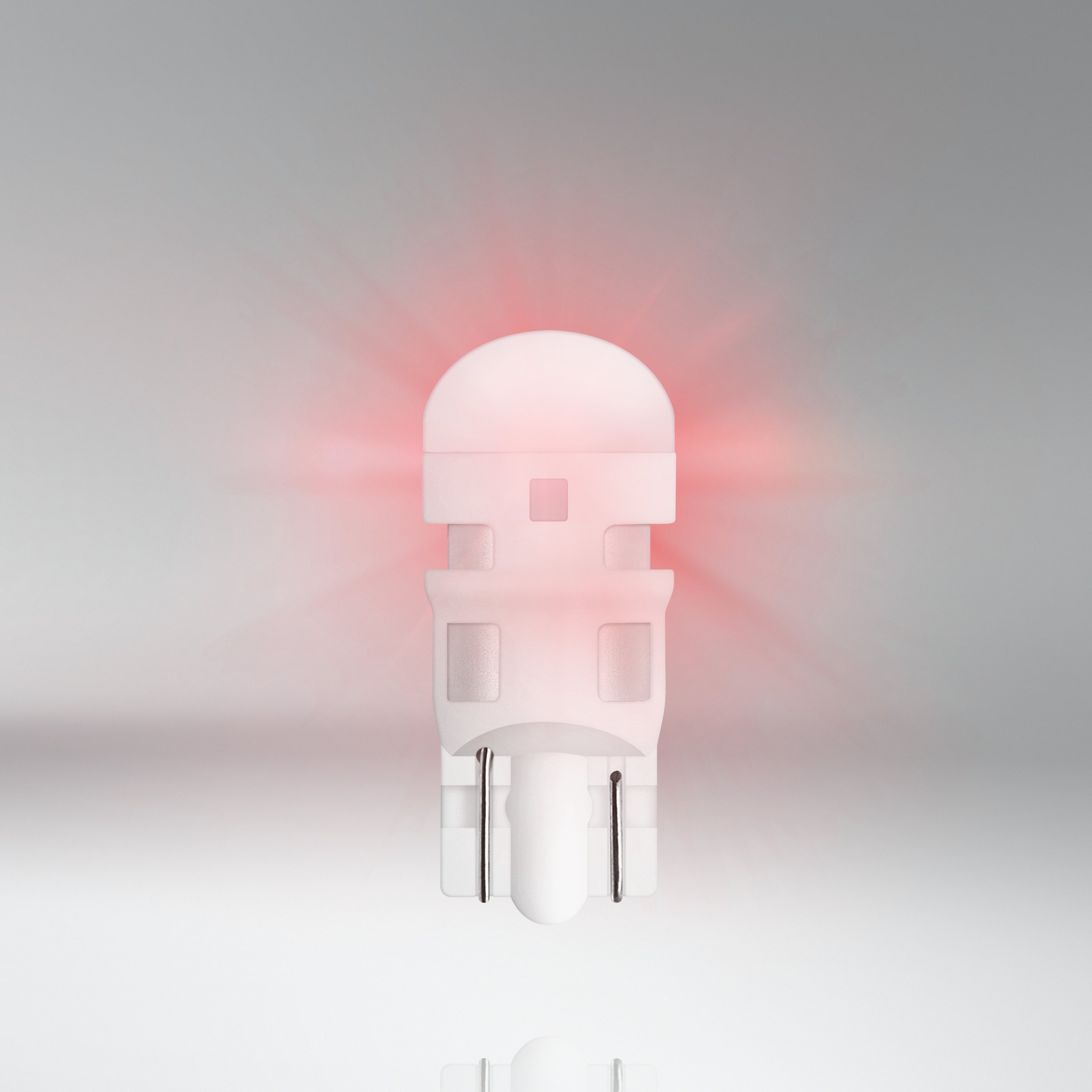 Лампа Osram светодиодная 12V W5W Led 1W W2.1x9.5D Ledriving Sl Красный (2шт) (OS_2825_DRP-02B) фото 4