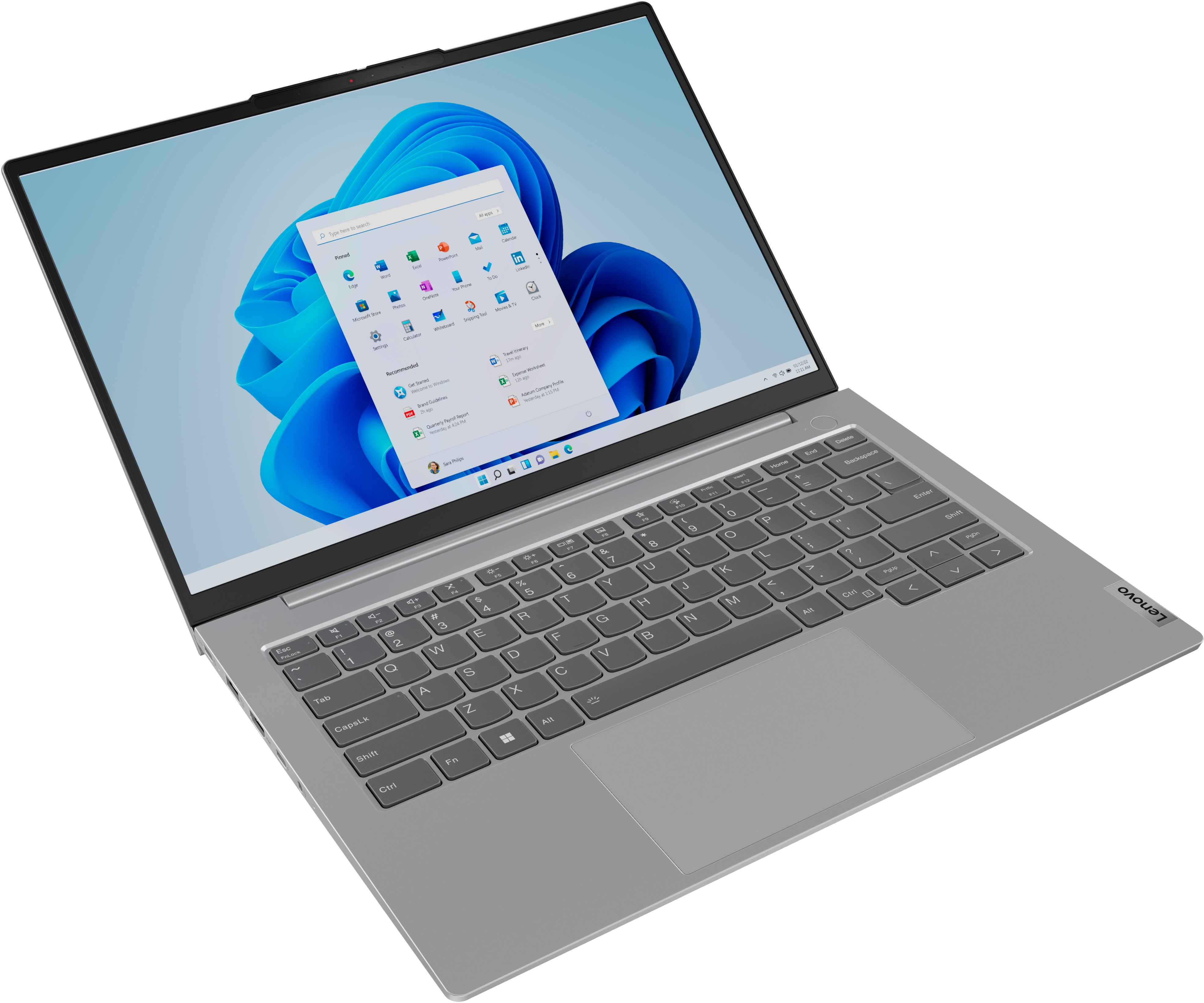 Ноутбук LENOVO ThinkBook 14 G6 ABP Arctic Grey (21KJ003BRA)фото9