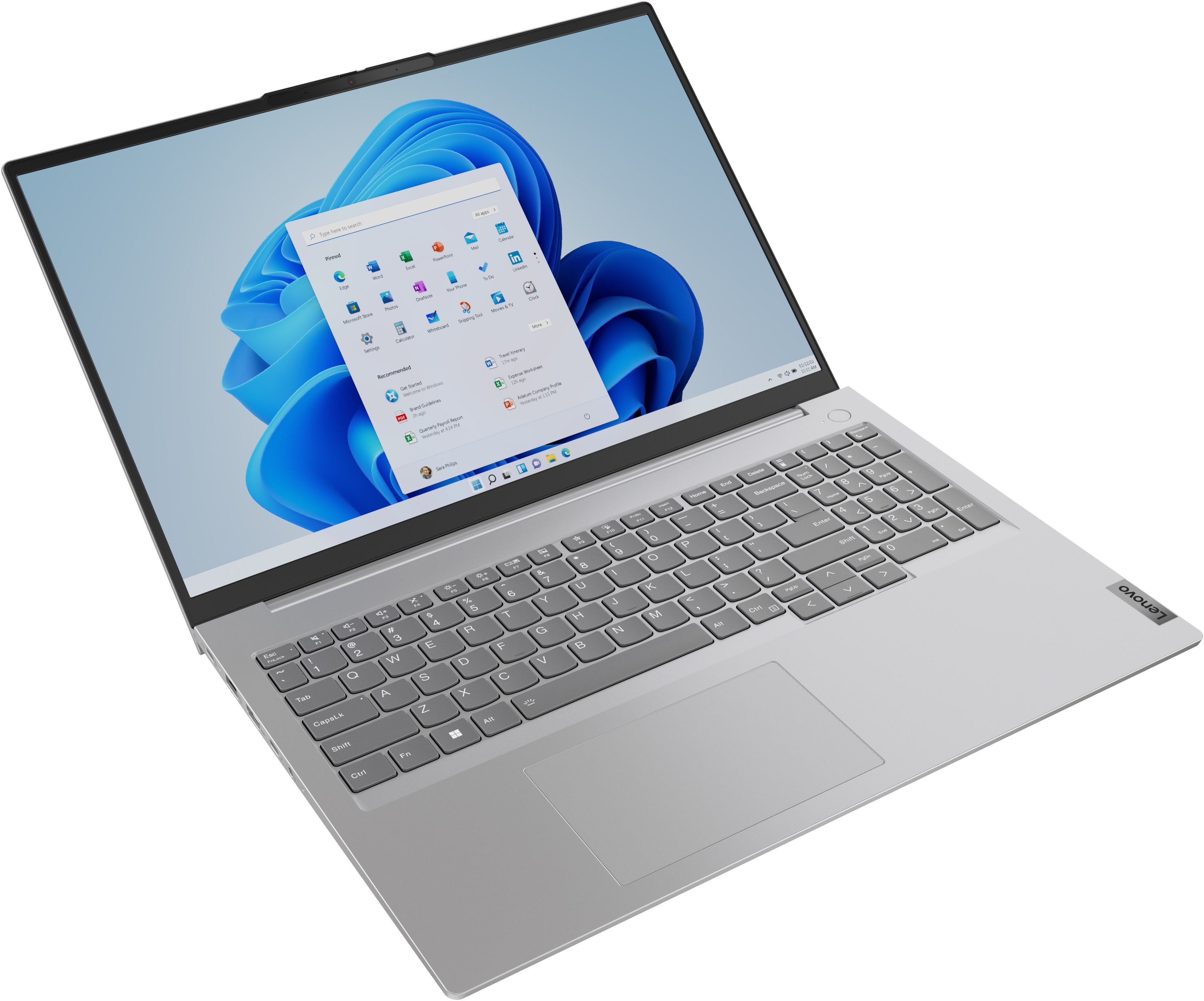 Ноутбук LENOVO ThinkBook 16 G6 IRL Arctic Grey (21KH0069RA)фото6