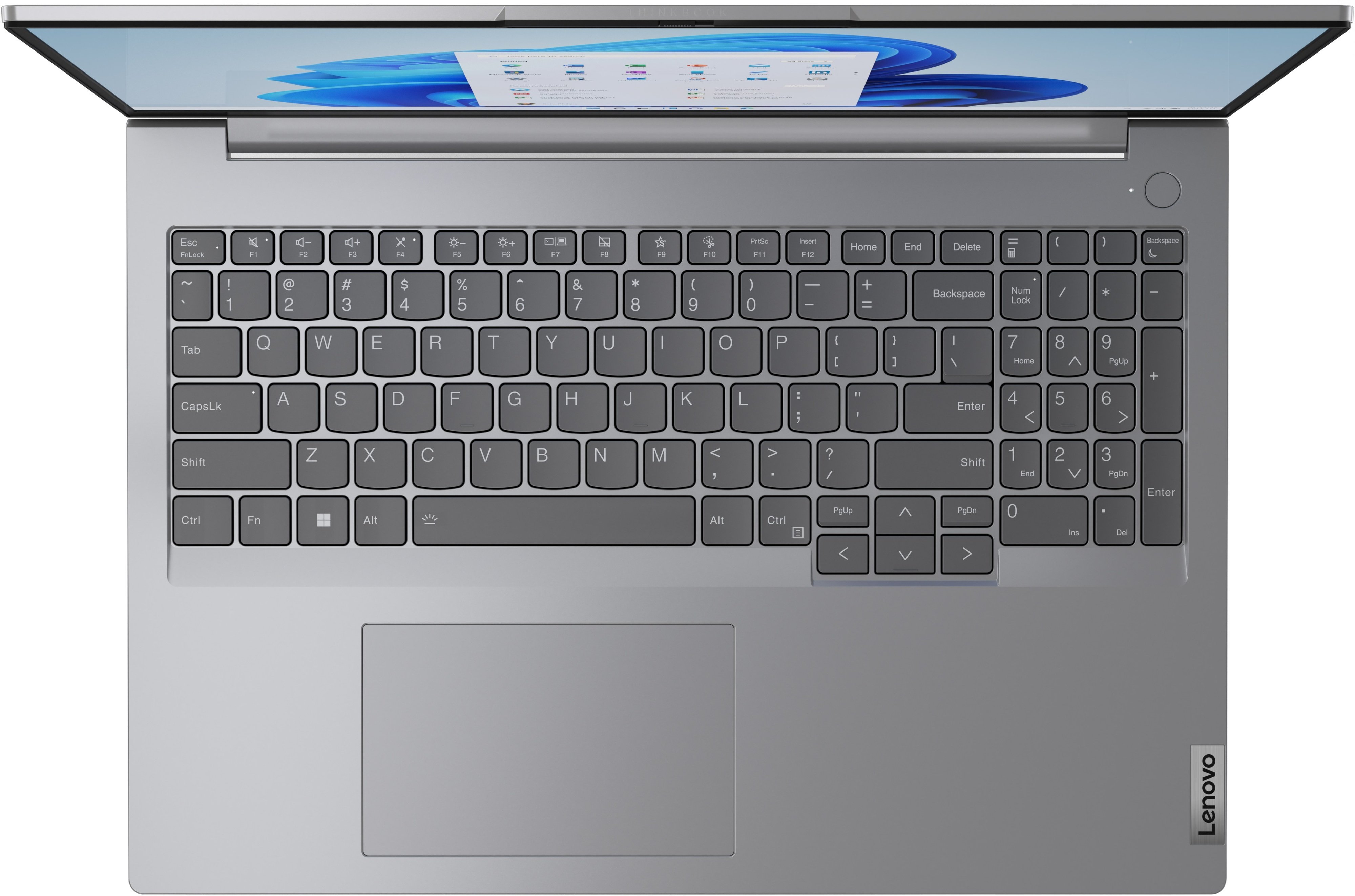 Ноутбук LENOVO ThinkBook 16 G6 IRL Arctic Grey (21KH0069RA)фото4