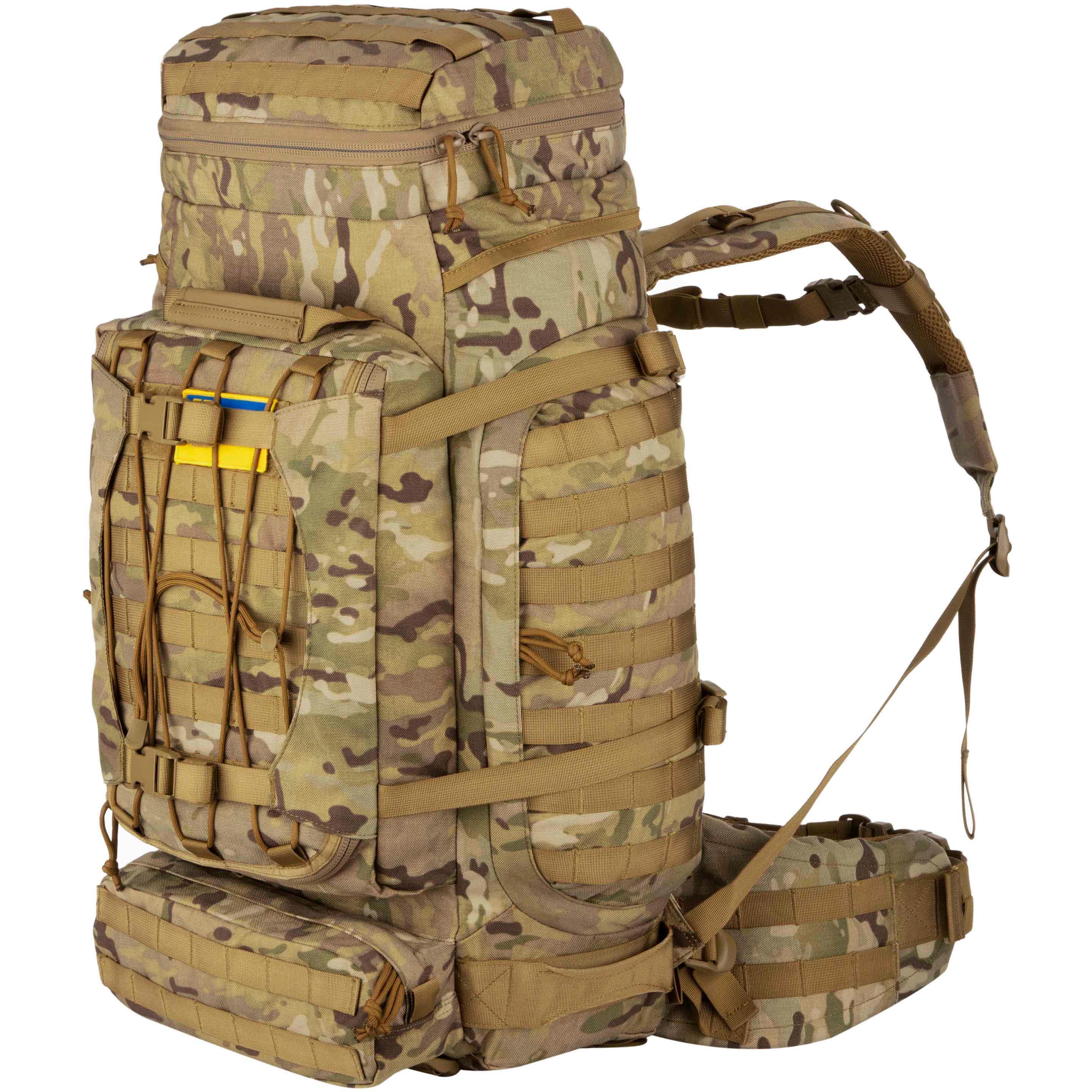 Тактический рюкзак 90L, 2Е, LargeCap, Molle, камуфляж (2E-TACTLARGBKP-90L-CP) фото 35