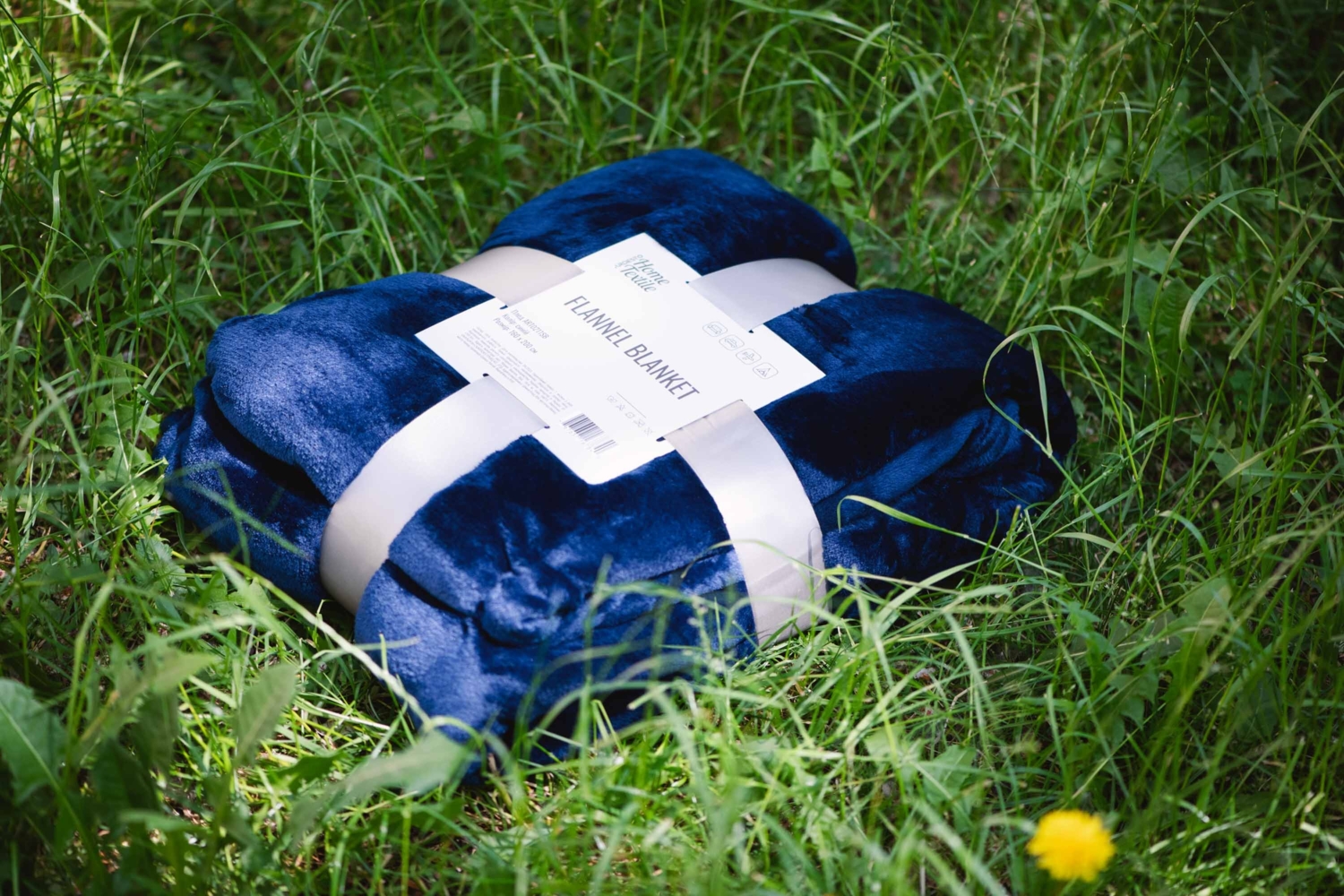 Плед ARDESTO Flannel, 160х200см, 100% полиэстер, синий (ART0211SB) фото