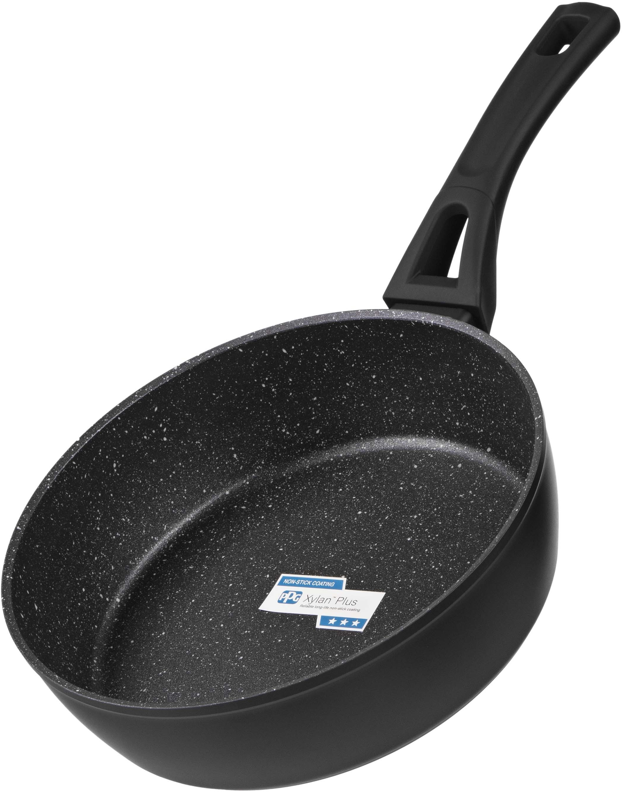 Сковорода глибока ARDESTO Gemini Livorno з кришкою 24 см, алюміній (AR1224A)фото3