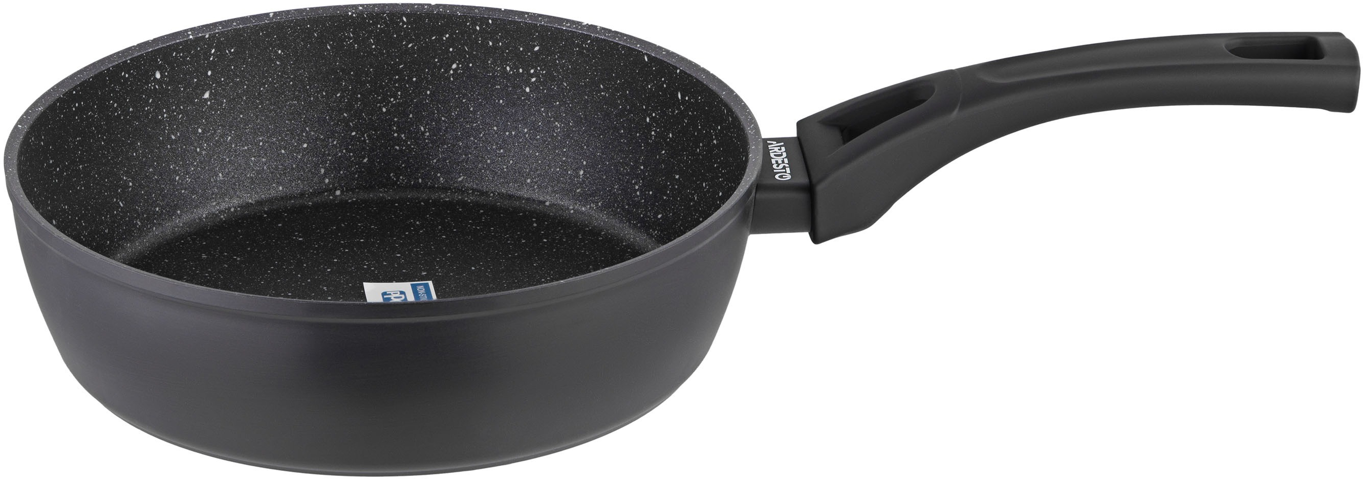 Сковорода глибока ARDESTO Gemini Livorno з кришкою 24 см, алюміній (AR1224A)фото4