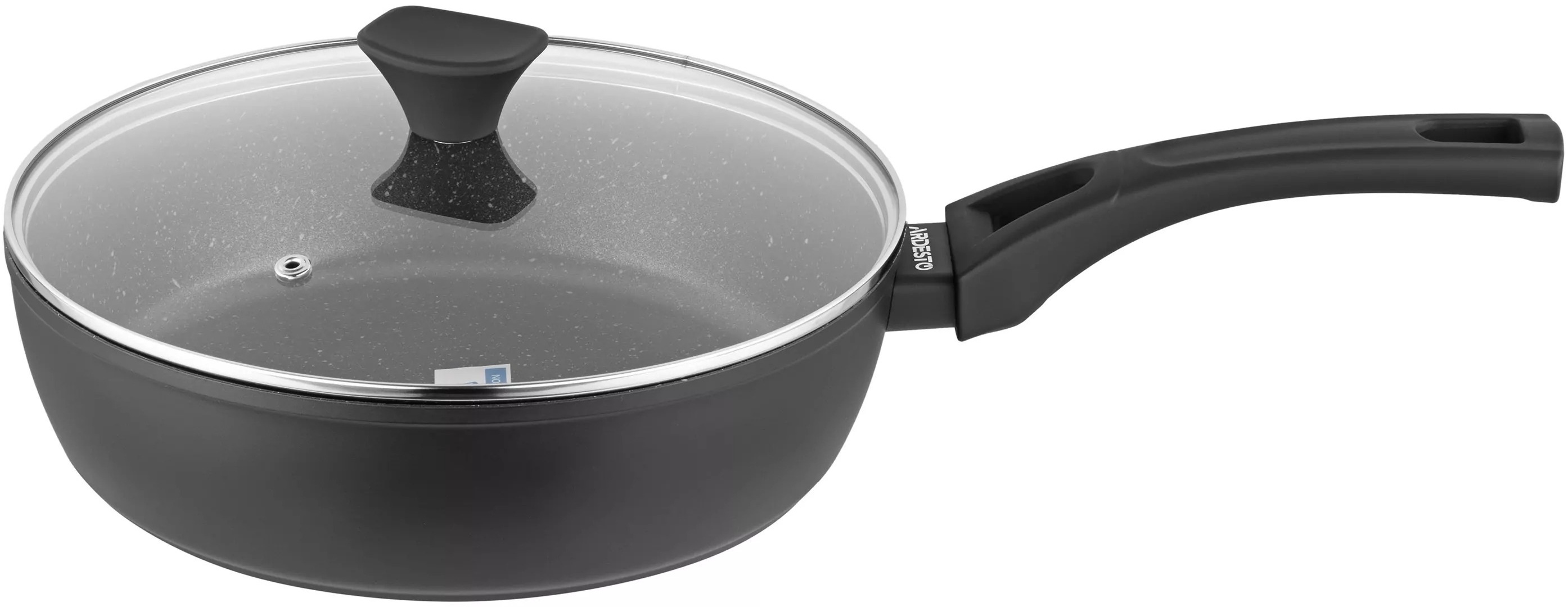 Сковорода глубокая ARDESTO Gemini Livorno с крышкой 26 см,алюминий (AR1226A) фото 5