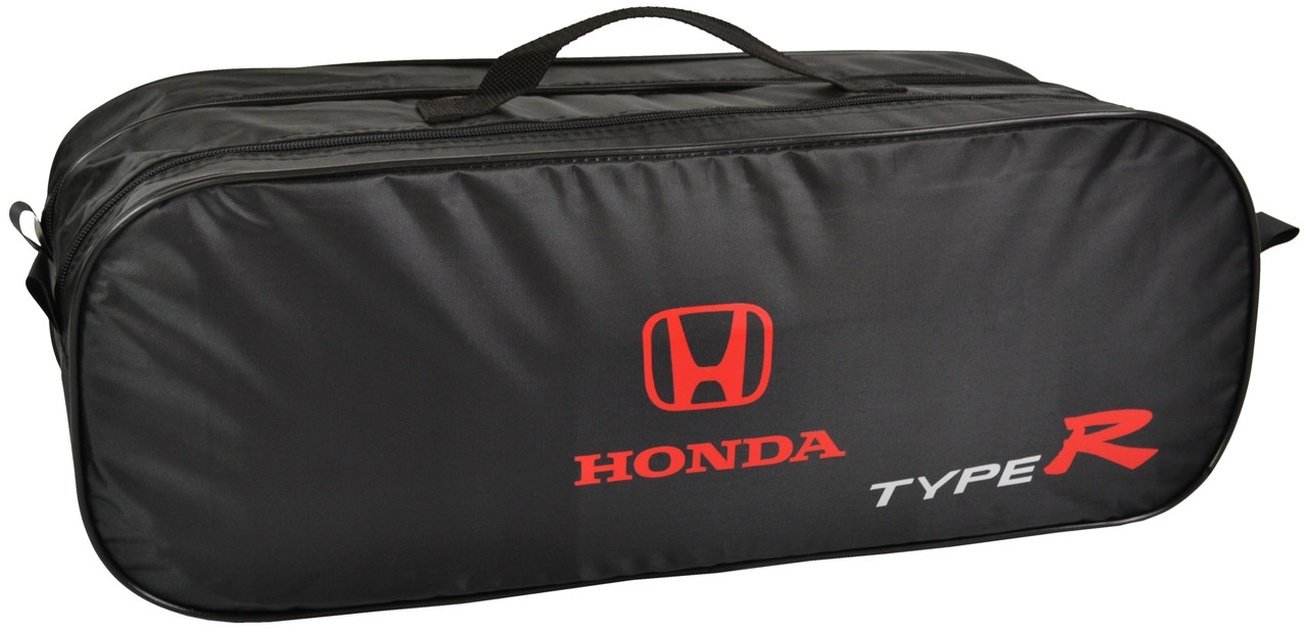 Сумка-органайзер Poputchik в багажник Honda Type-R Черная 50х18х18см (03-102-2Д) фото 2