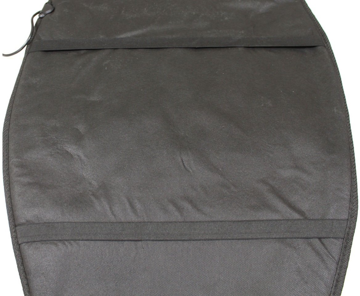 Накидка на сиденье Lavita с подогревом черная 60Вт/12В (LA_140402BK) фото 5