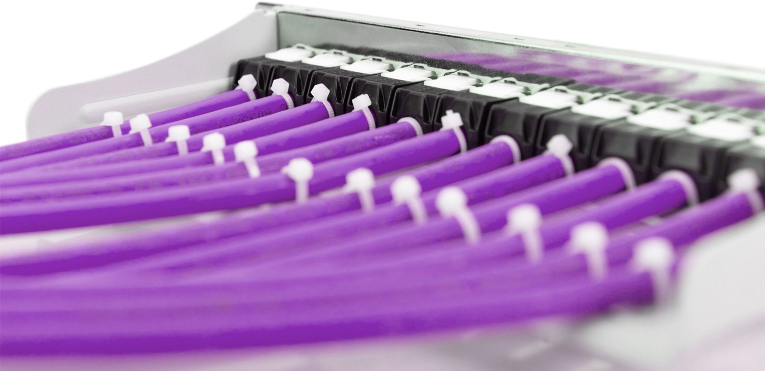 Кабель DIGITUS CAT 6 U-UTP, 305м, AWG 23/1, LSZH Dca, фиолетовый (DK-1614-VH-305) фото