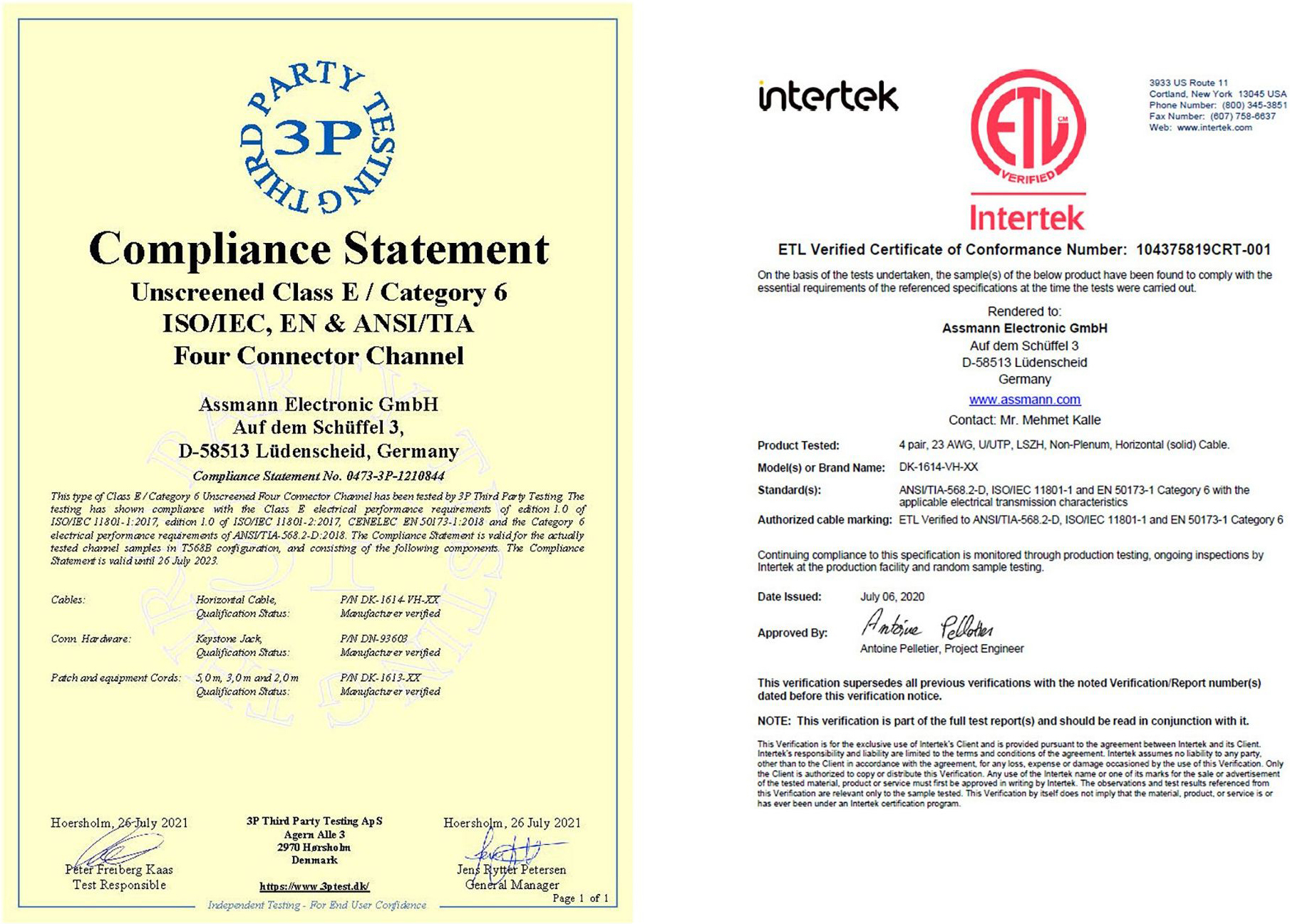 Кабель DIGITUS CAT 6 U-UTP, 305м, AWG 23/1, LSZH Dca, фиолетовый (DK-1614-VH-305) фото 11