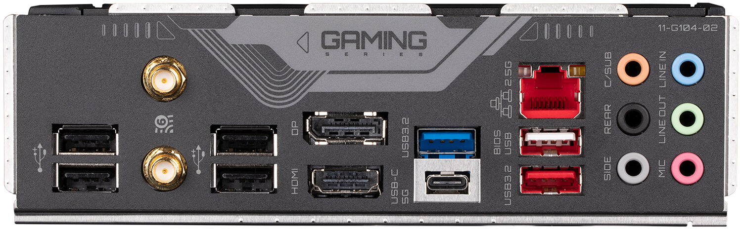 Материнская плата GIGABYTE B760 GAMING X AX s1700 B760 4xDDR5 M.2 HDMI DP Wi-Fi BT ATX фото