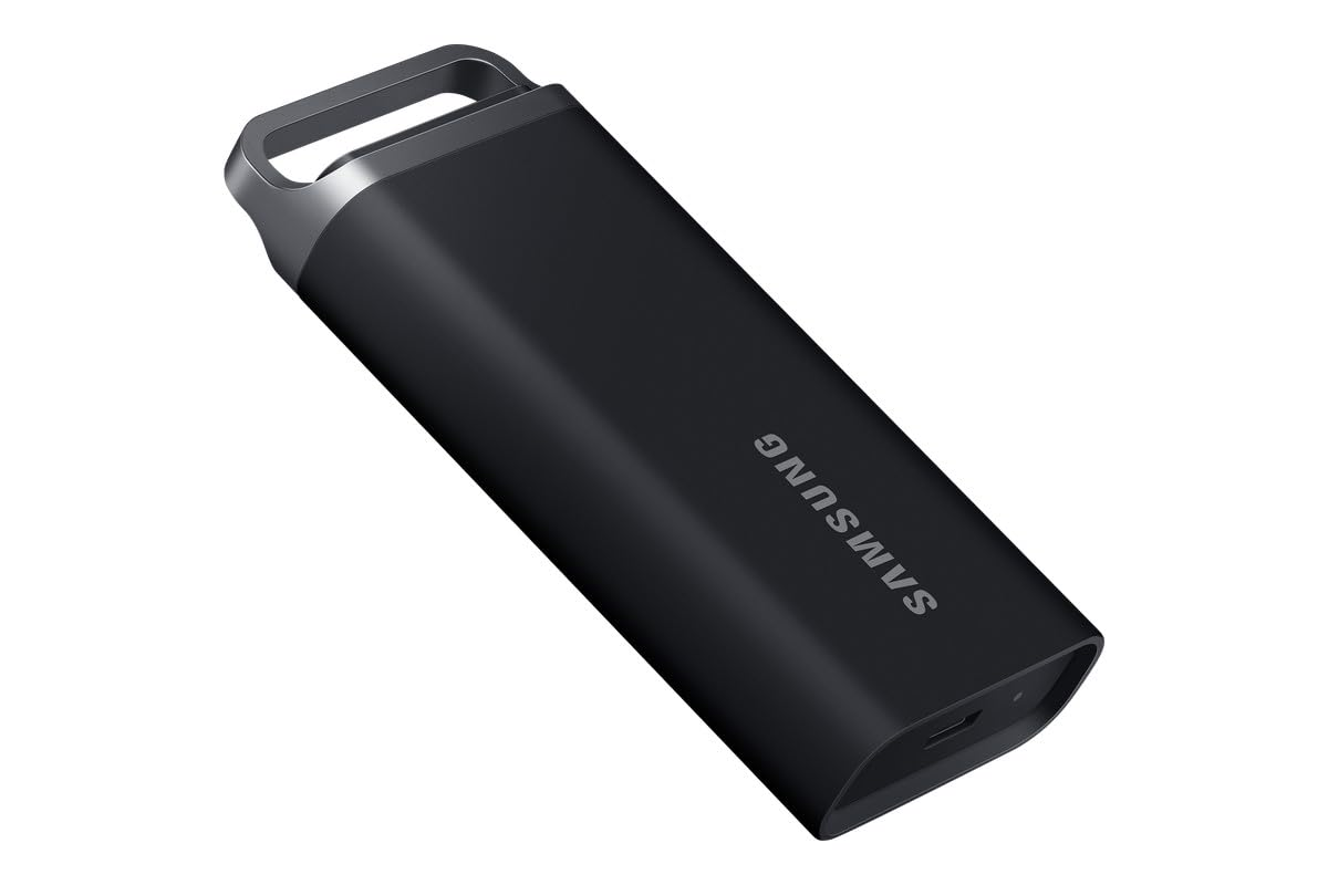 Портативний SSD Samsung 4TB T5 EVO USB-C 3.0 Shield T5 Black (MU-PH4T0S/EU)фото