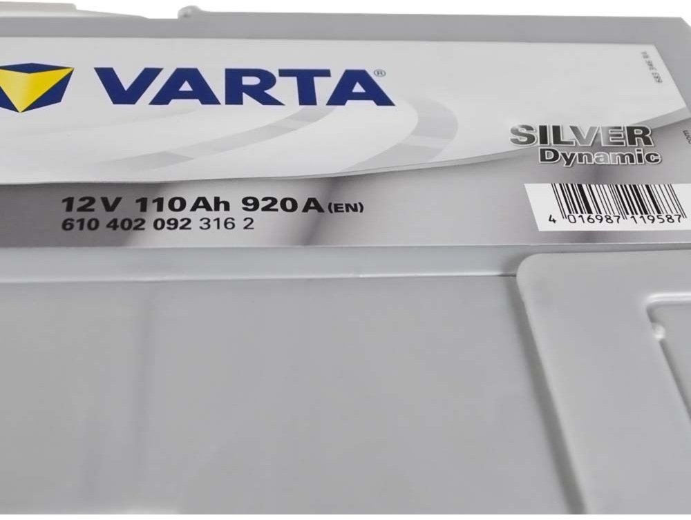 Автомобильный аккумулятор Varta 110Ah-12v SD, R+, EN920 (5237301323) (610 402 092) фото 3