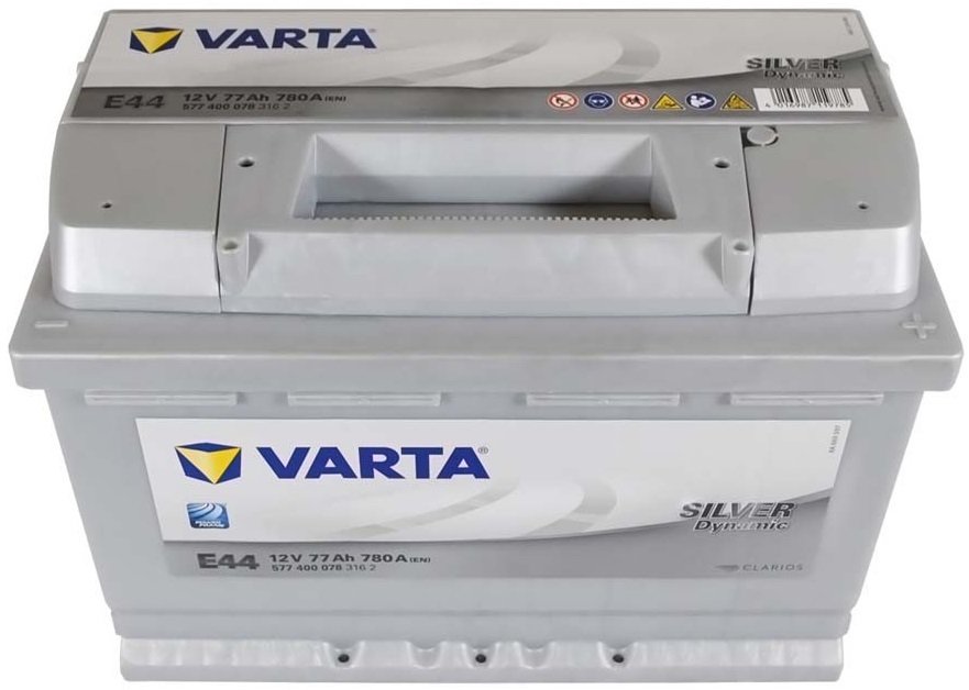Автомобільний акумулятор Varta 77Ah-12v SD (E44), R+, EN780 (5237171) (577 400 078)фото2