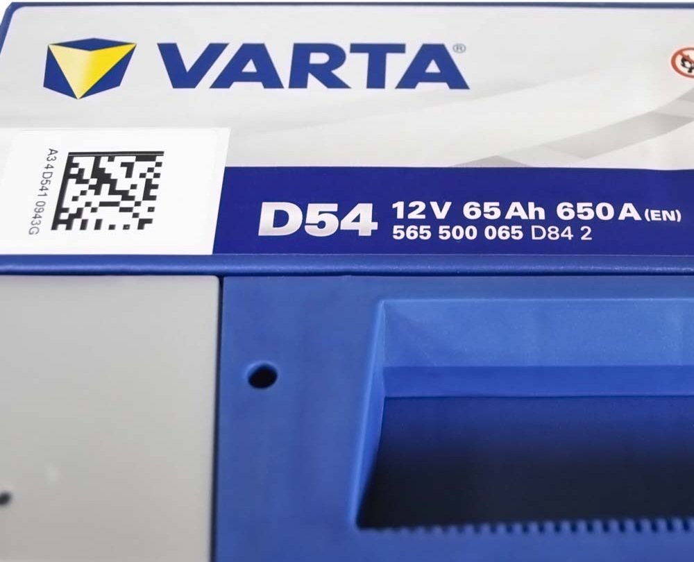 Автомобильный аккумулятор Varta 65Ah-12v BD (D54) EFB, R+, EN650 (5237301200) (565 500 065) фото 3