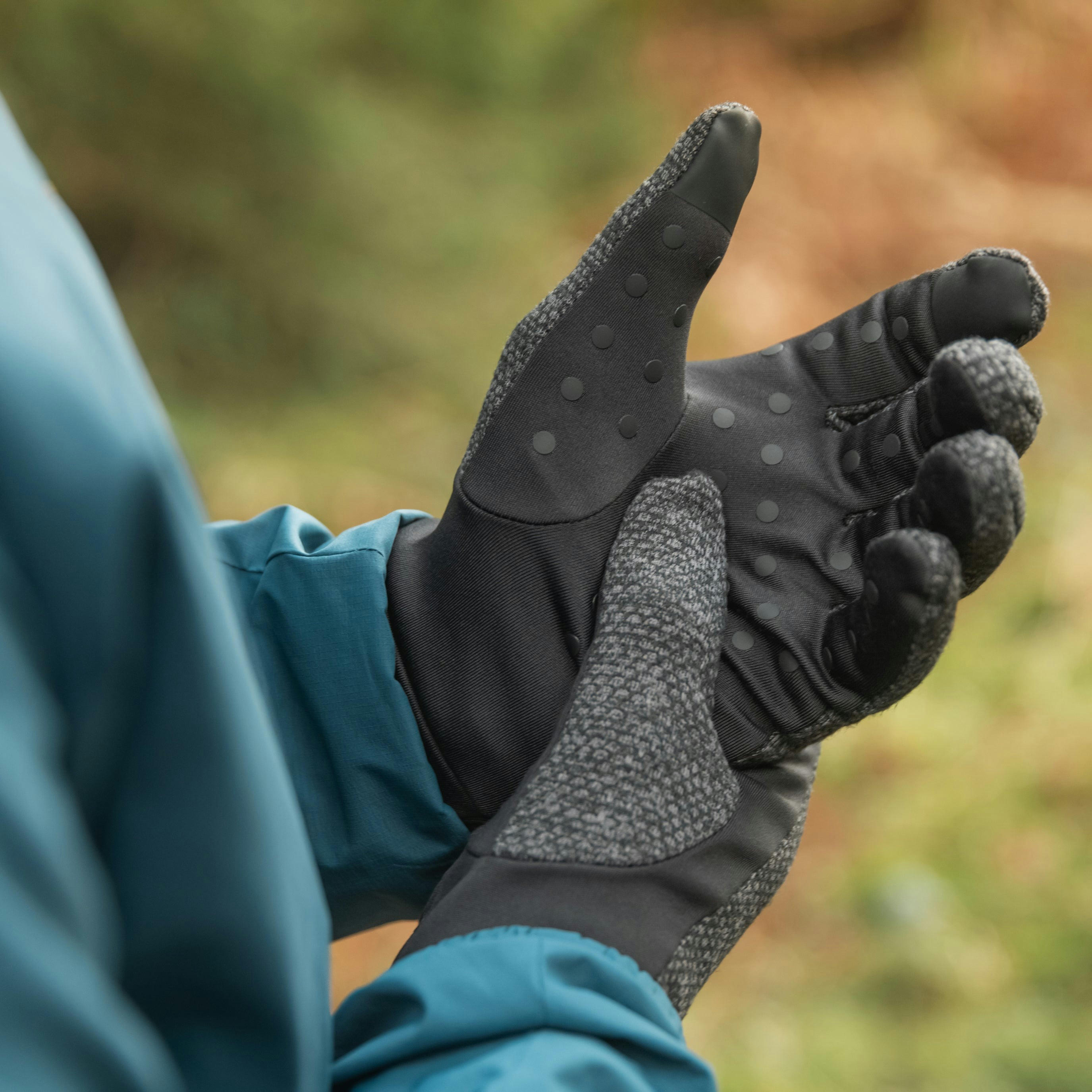 Перчатки Trekmates Harland Glove TM-006305 dark grey marl - S - серый фото 6
