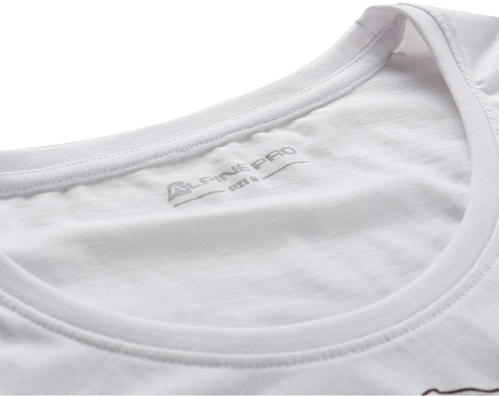 Жіноча футболка Alpine Dafota LTSA958 000PA XS білийфото4