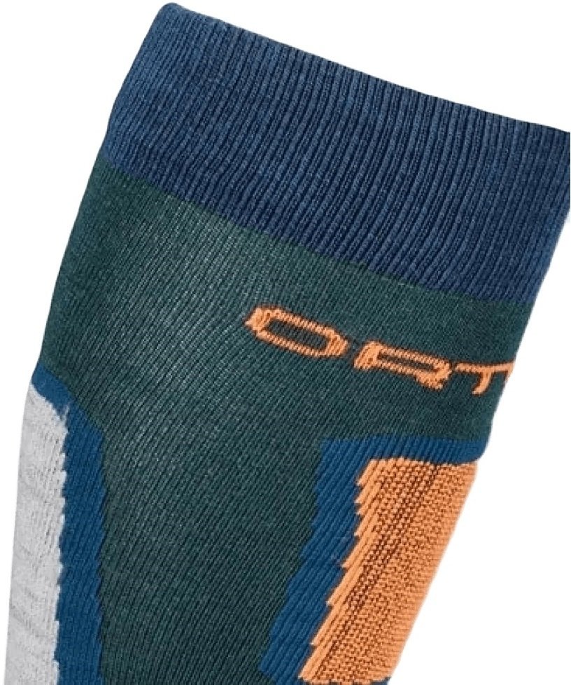 Шкарпетки чоловічі Ortovox Ski Rock`N`Wool Long Socks M pacific green 42-44 синій/зеленийфото2