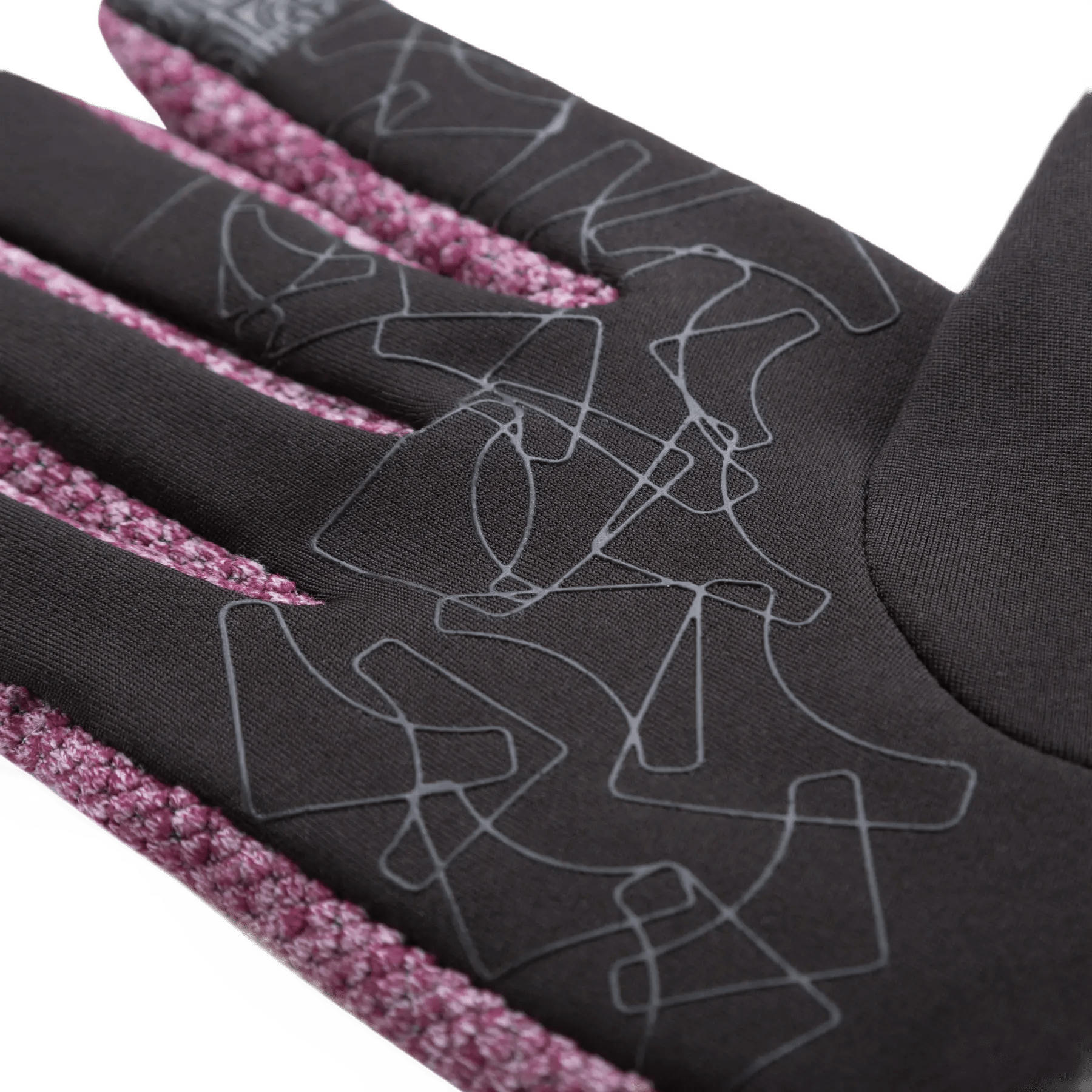 Перчатки Trekmates Harland Glove TM-006305 aubergine - S - фиолетовый/черный фото 3