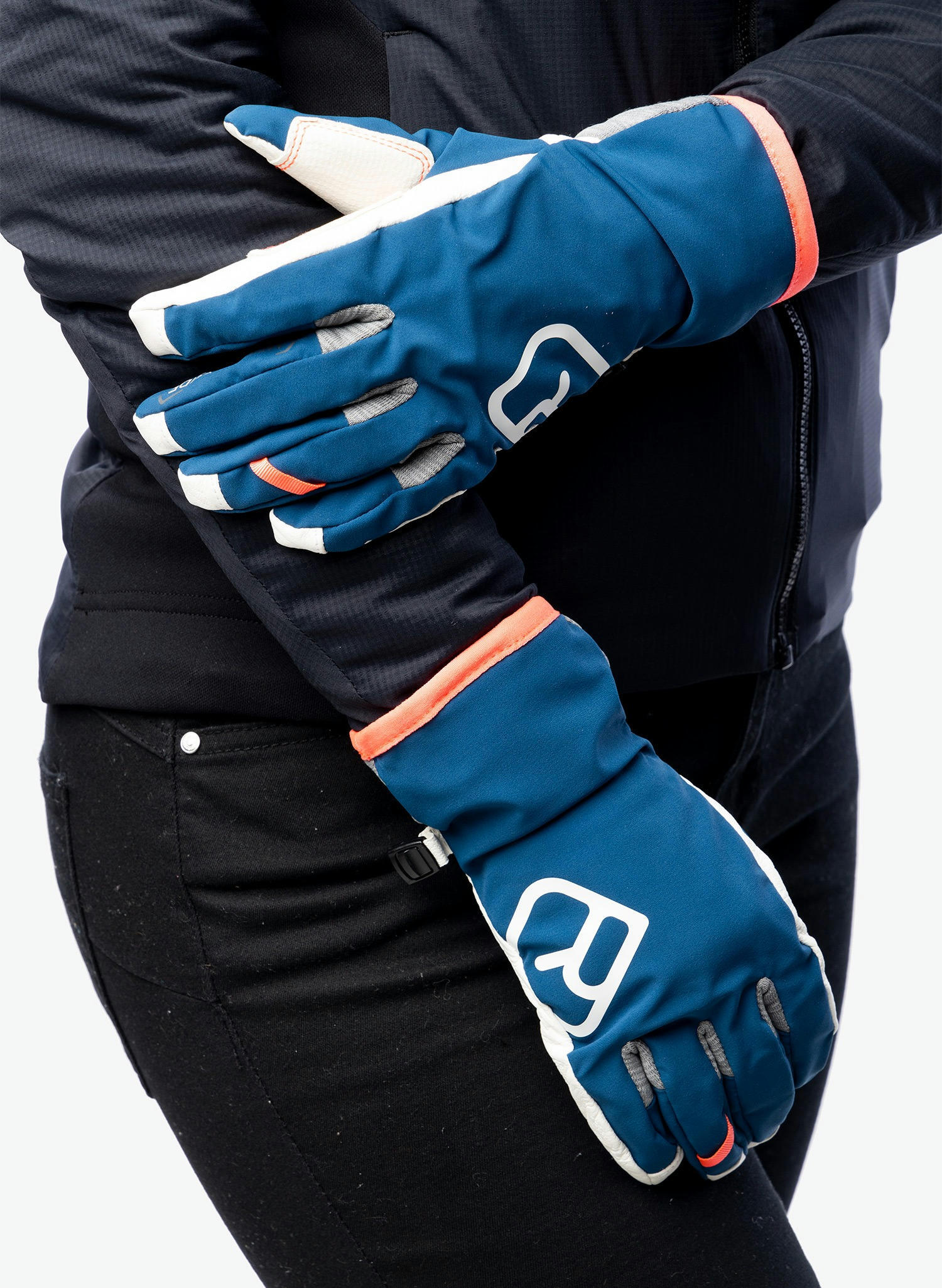 Перчатки женские Ortovox Tour Glove W petrol blue S синий фото 5