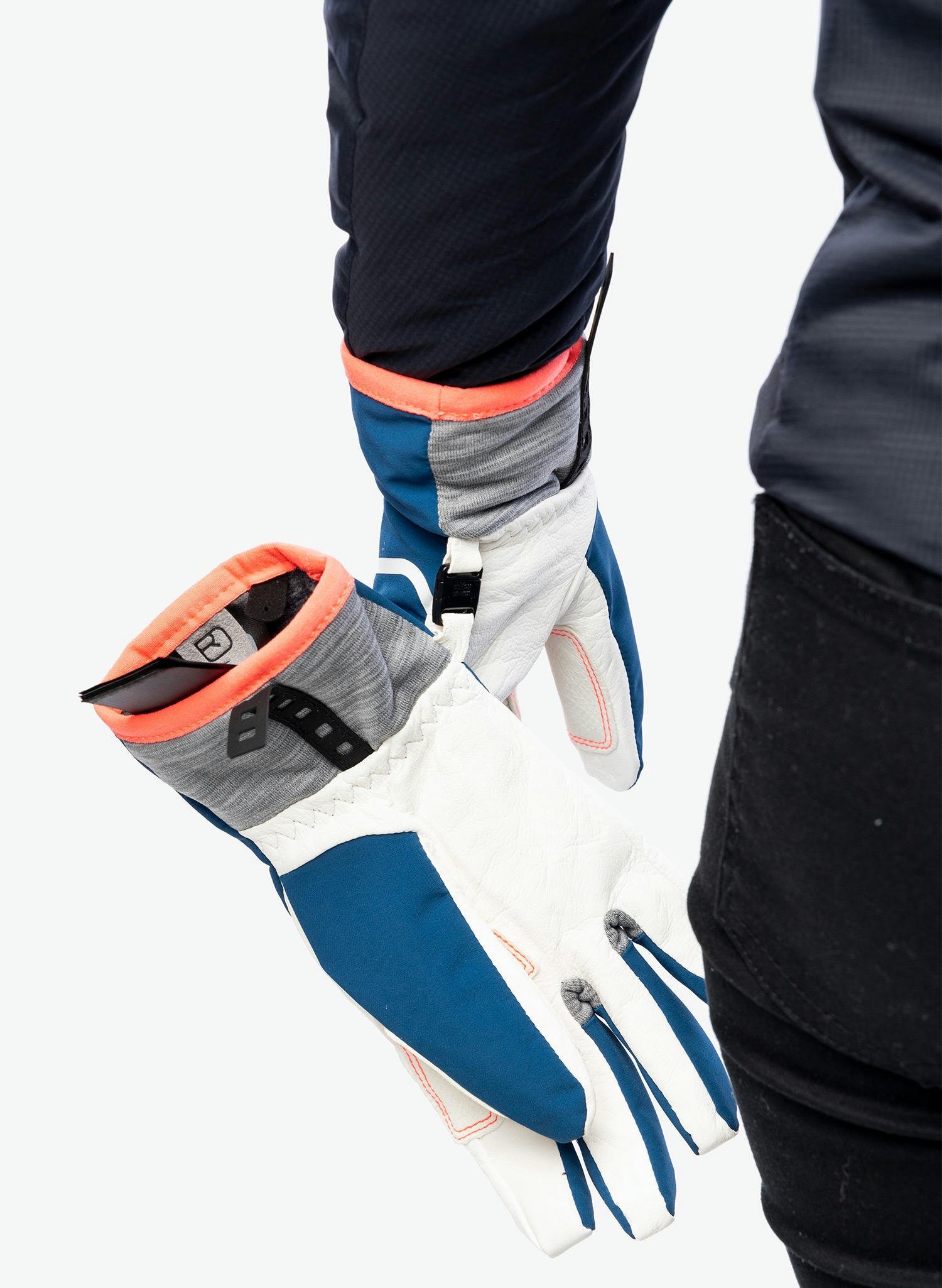 Рукавички жіночі Ortovox Tour Glove W petrol blue S синійфото7