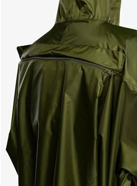 Пончо Trekmates Deluxe Poncho TM-006291 chive - O/S - зеленый фото 6
