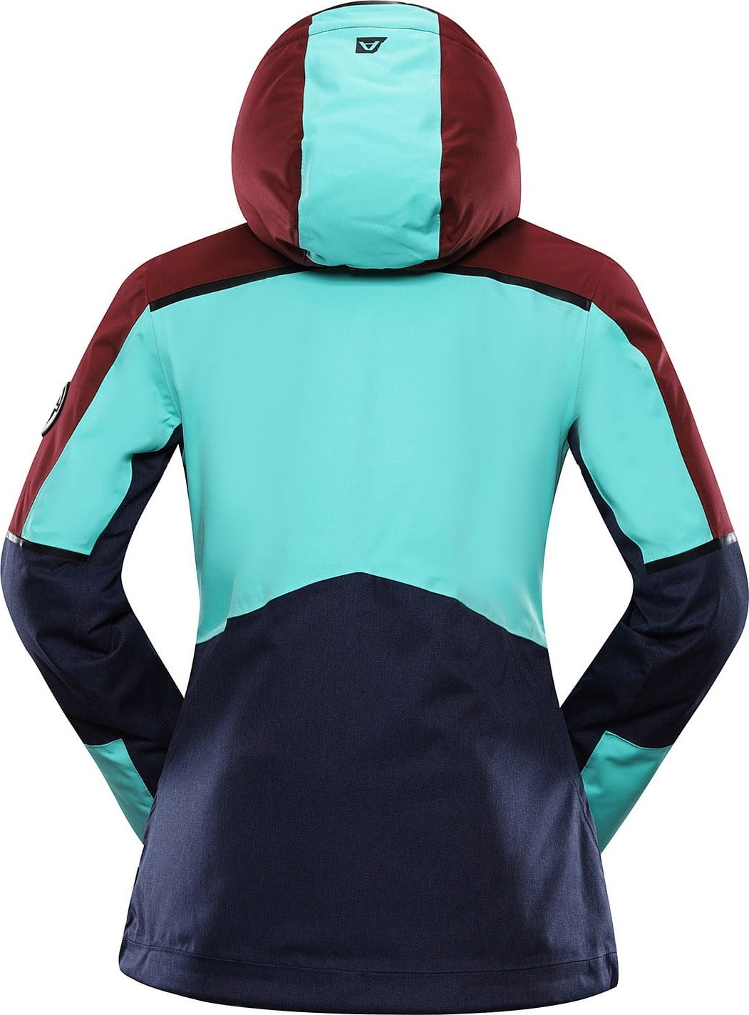 Жіноча куртка Alpine Pro Malefa LJCY546 547 XS бірюзовий/синійфото2