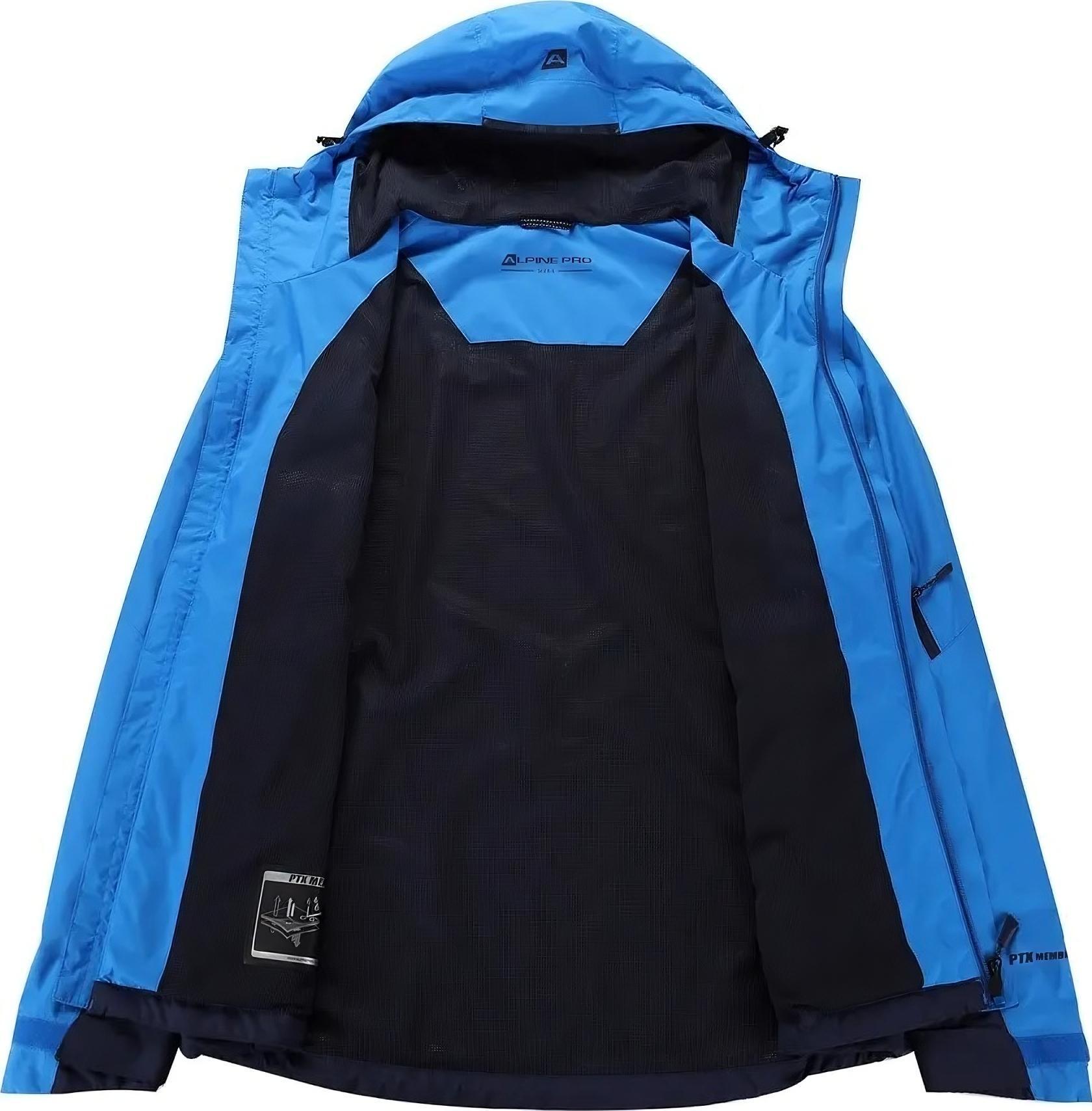 Куртка чоловіча Alpine Pro Impec MJCA593 653 M синійфото3
