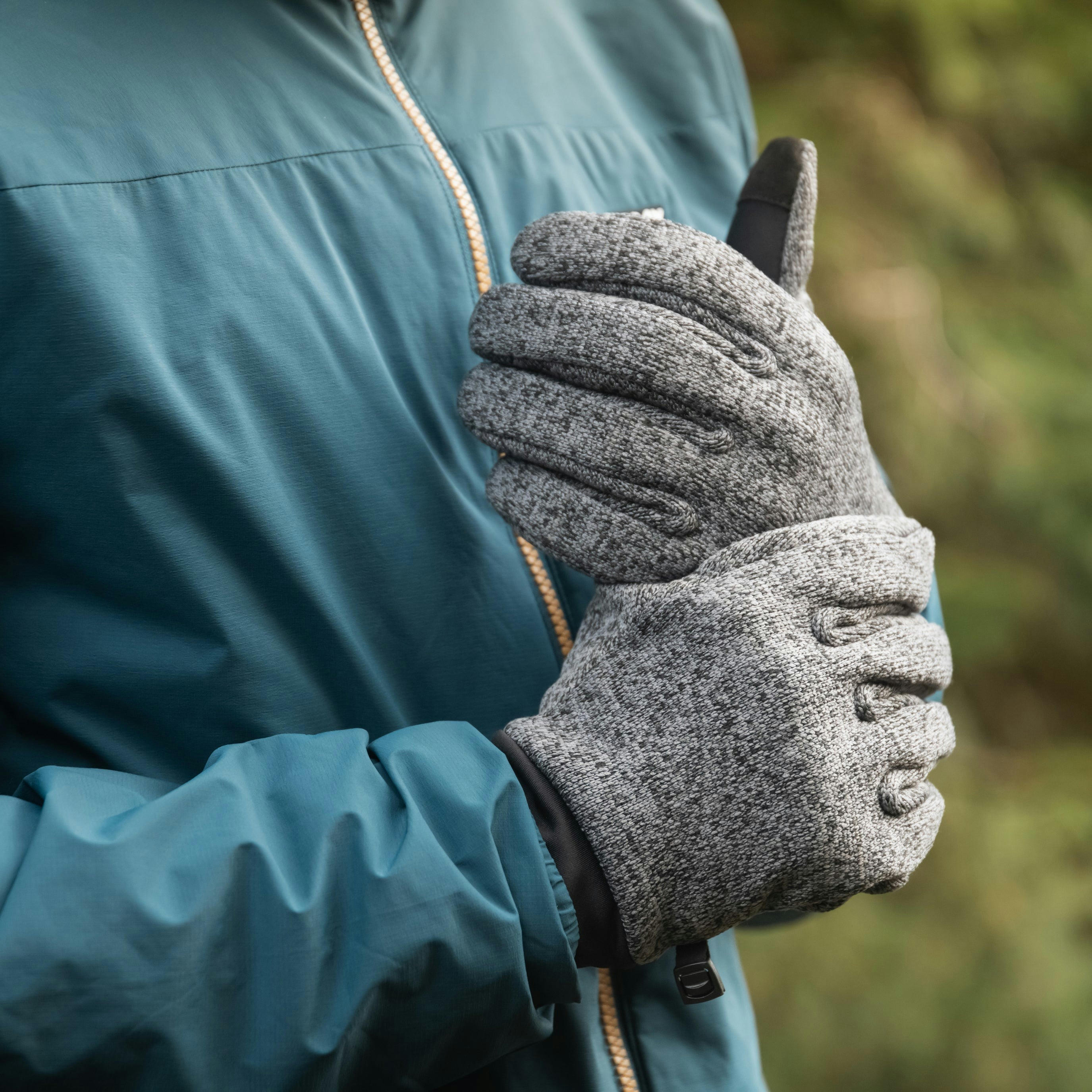 Перчатки Trekmates Tobermory Dry Glove TM-005673 dark grey marl - M - серый фото 6