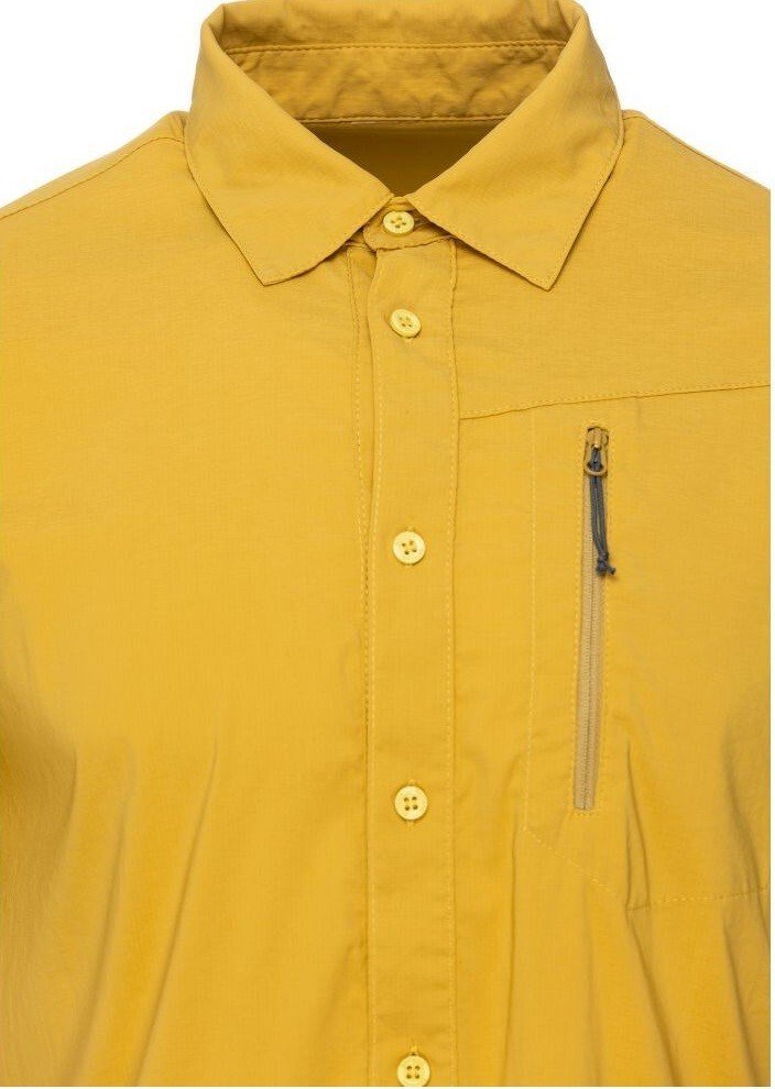 Рубашка мужская Turbat Maya SS Mns lemon curry yellow XXL желтый фото 3