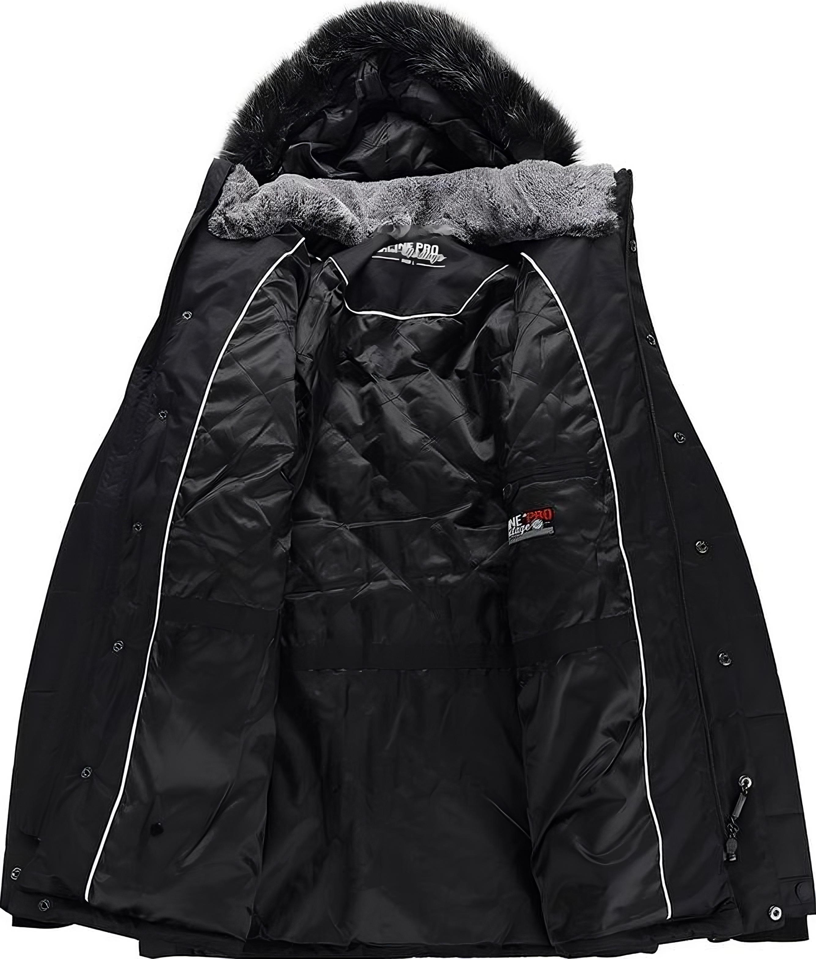 Куртка чоловіча Alpine Pro Molid MJCY556 990 XXL чорнийфото3