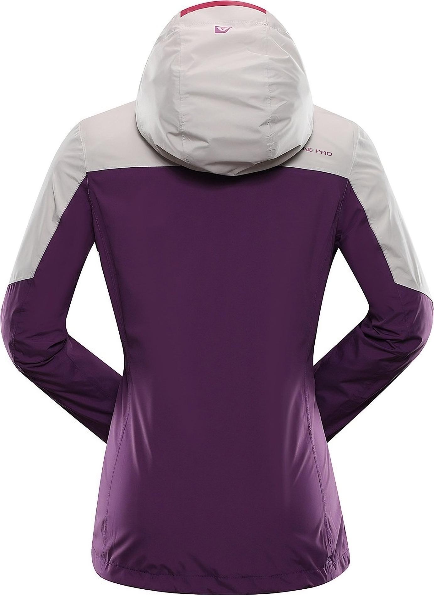 Куртка жіноча Alpine Pro Impeca LJCA563 128 S бежевий/фіолетовийфото2