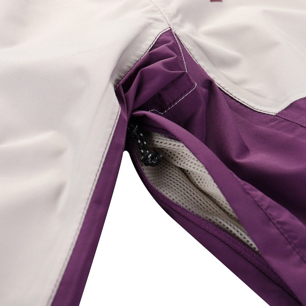 Куртка женская Alpine Pro Impeca LJCA563 128 S бежевый/фиолетовый фото 5