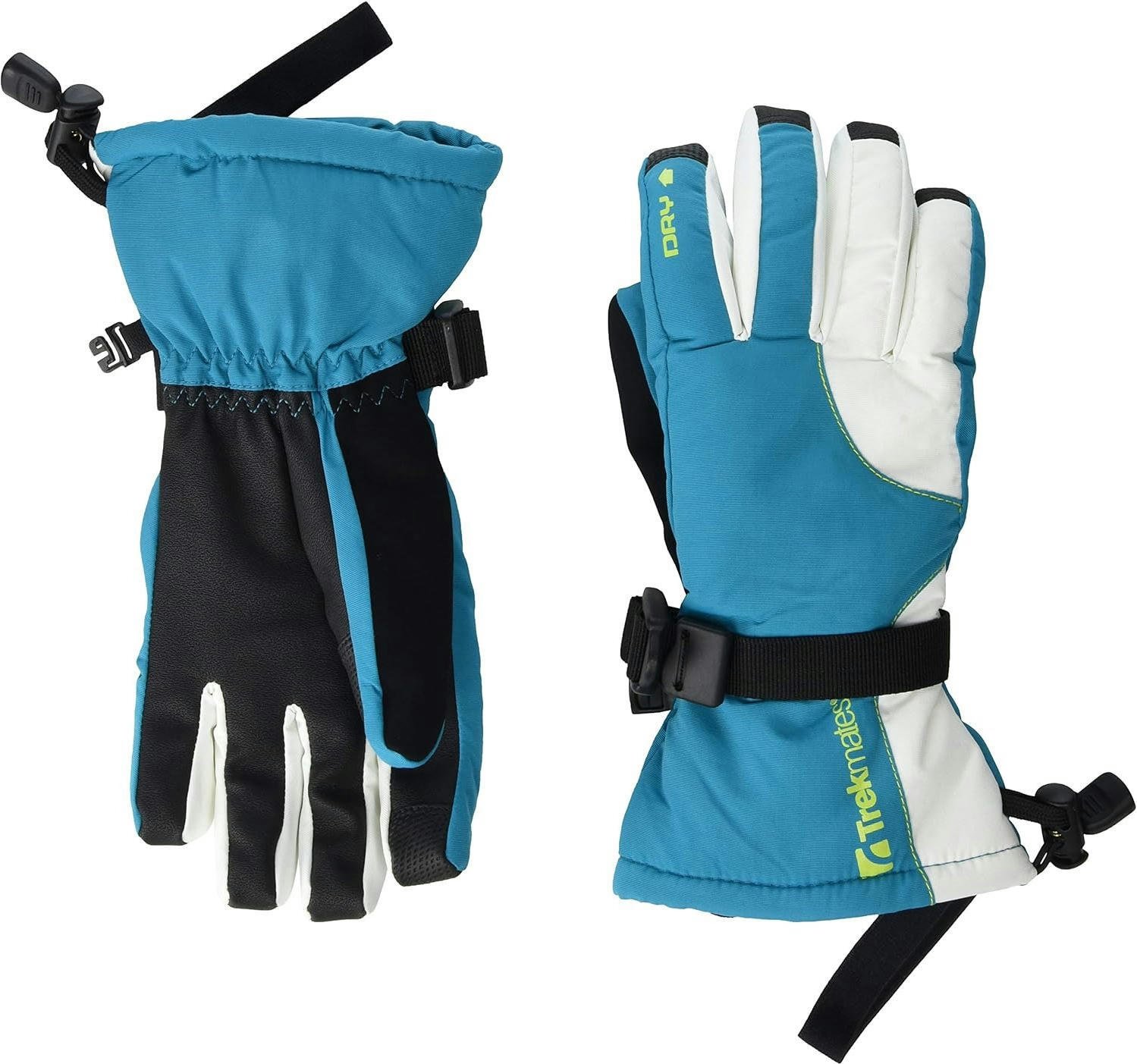 Перчатки женские Trekmates Mogul DRY Glove Wmns TM-003752 enamel/white - L - синий фото 2